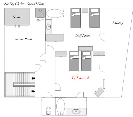 Bedroom Four Floor Plan
